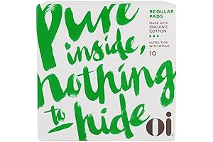 Organic Initiative Organic Regular Ultra Thin Pads with Wings