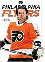 Vista 12 de Trends International NHL Philadelphia Flyers - Póster de pared Travis Konecny Feature Series 23, 34 pulgadas de largo x 22.4 W, paquete de póster