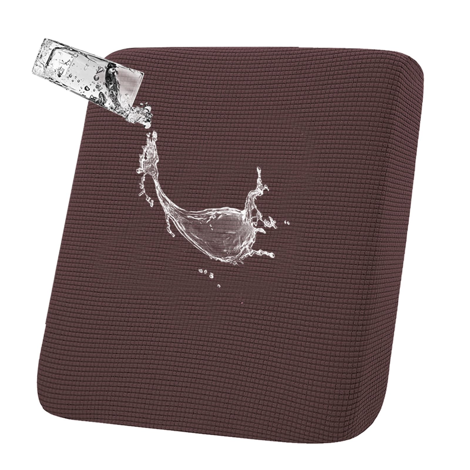 Shntig Brown Stylish Sofa Cushion Protectors With Advanced Film Technology Prevents Liquid Damage And Enhances Durability Sofa Cover