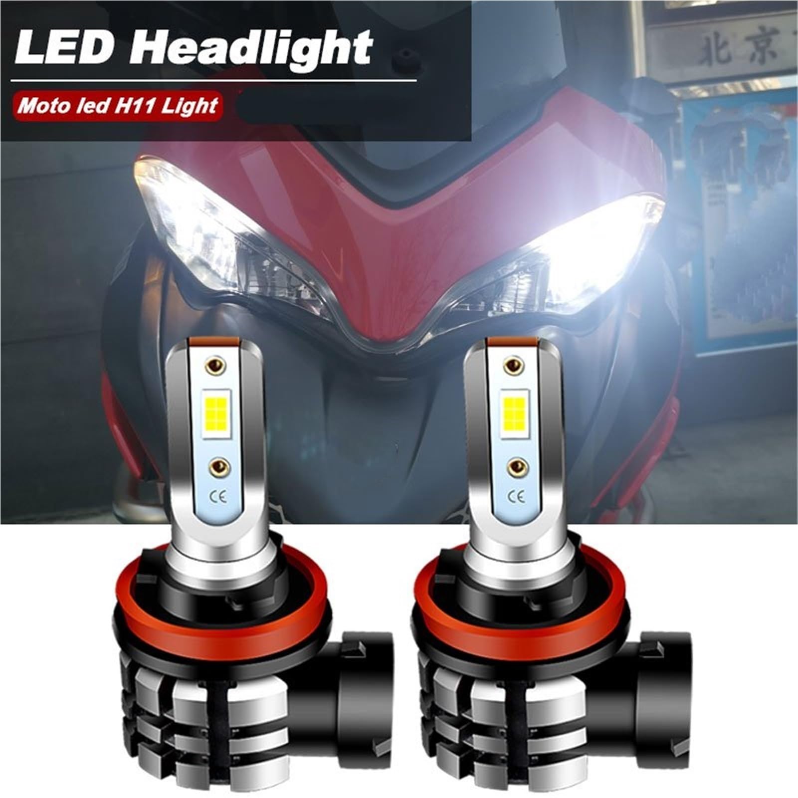 Phare Antibrouillard pour Ducati pour Multistrada 1200 Phare Moto LED