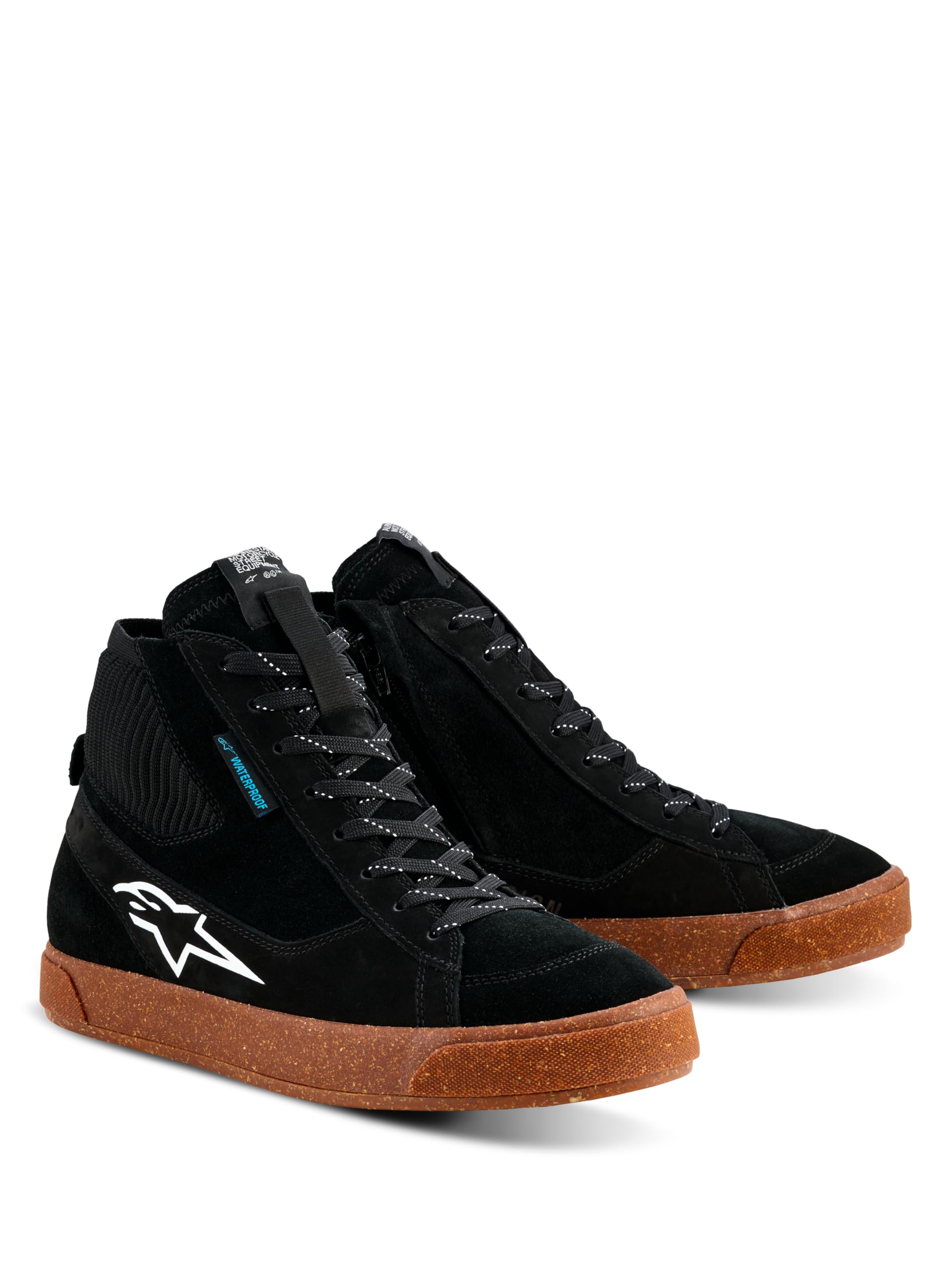 Alpinestars Stated Scarpe da moto, nero/bianco, 11.5 (45)