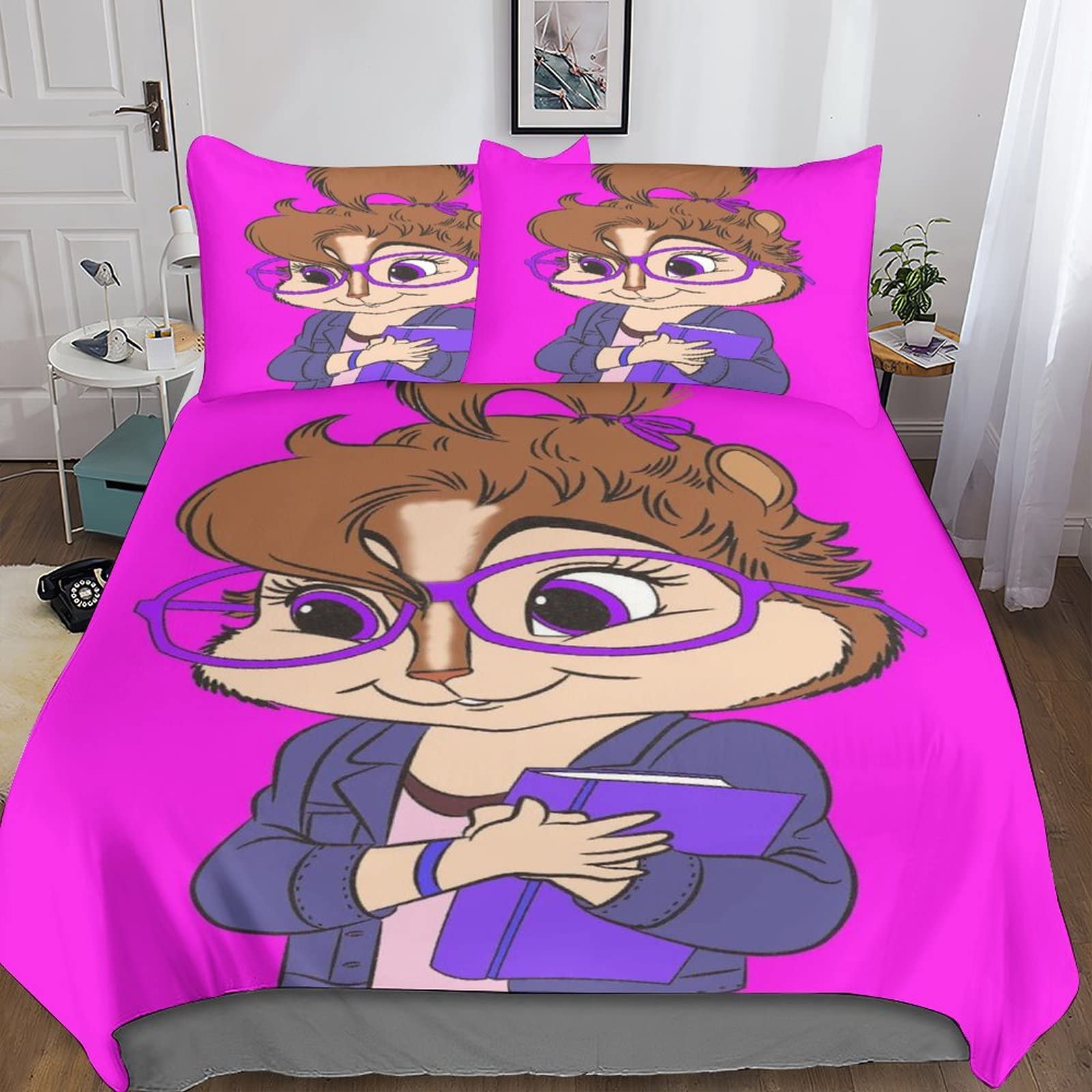 Sac De Couchage Vintage Alvin Et Les Chipmunks 1984 - Enfant, 40x60cm, Bleu