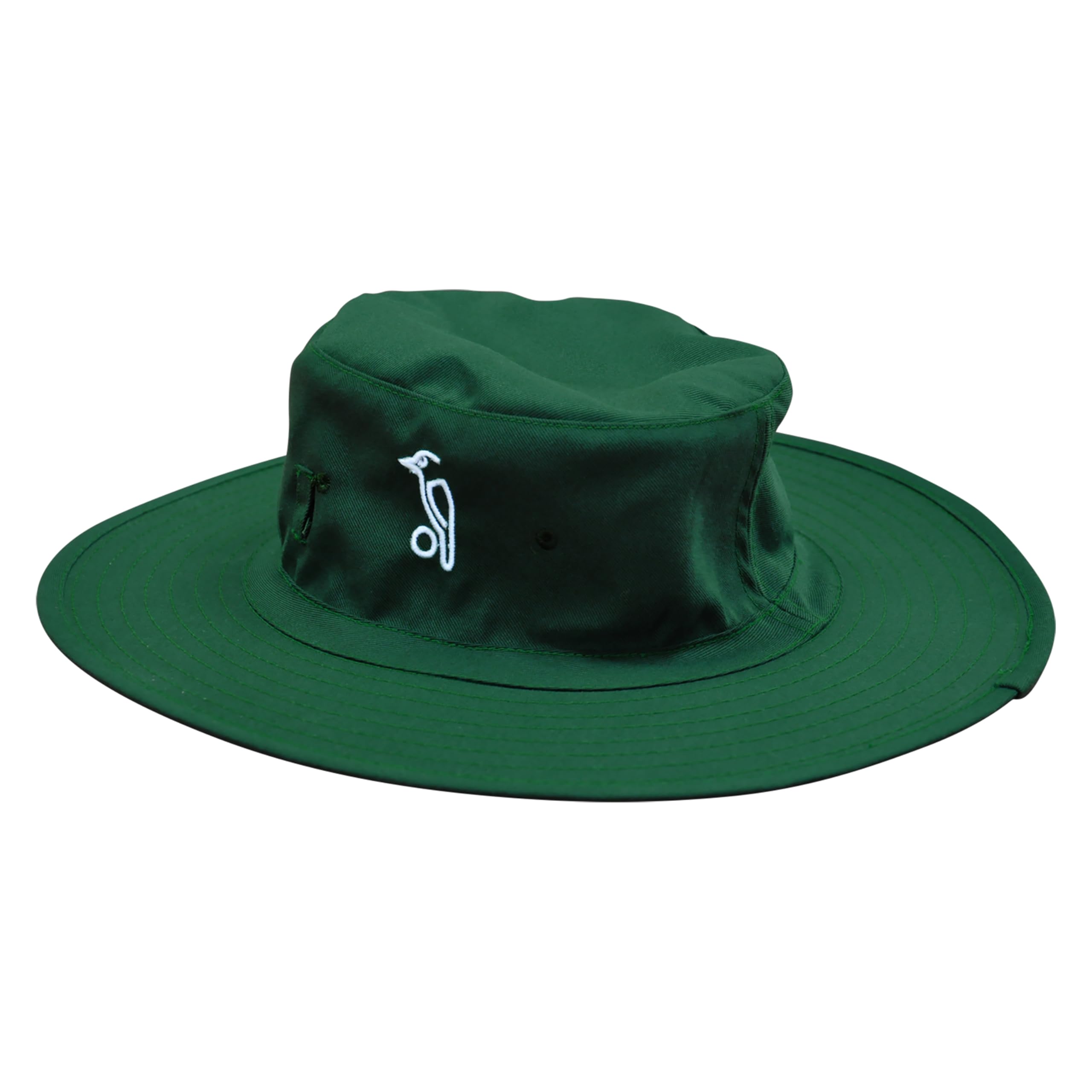 Kookaburra Hat Mens Kids Cricket - Bottle Green, Small Sun, Bottle Green, S EU