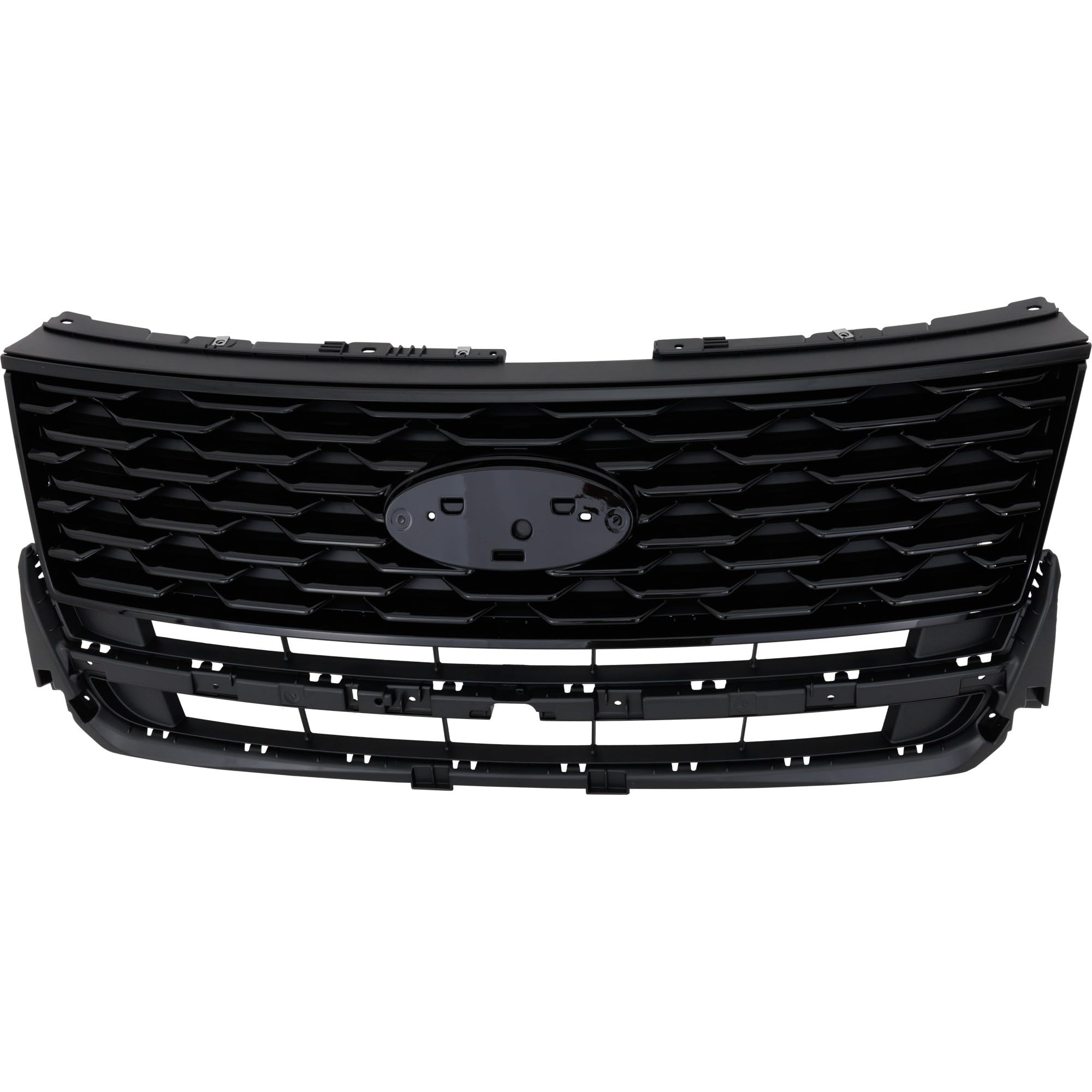 Garage-Pro Grille Assembly For Ford Explorer 2018-2019 Textured Black