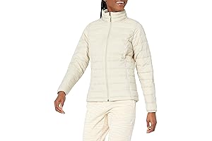 Amazon Essentials Women's Chamarra Ligera de Manga Larga Elegante Resistente al Agua Empacable Fina