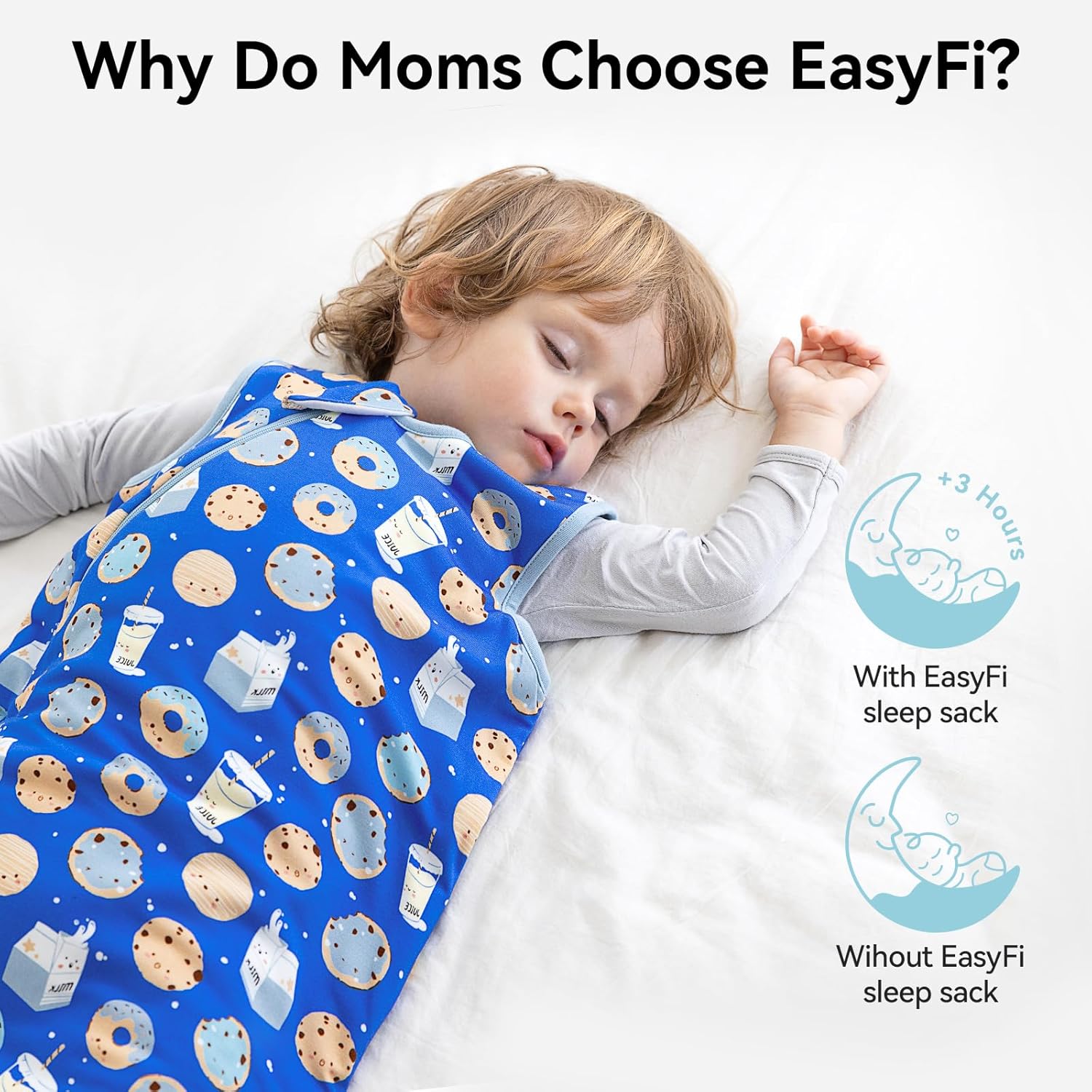 Rayon Made from Bamboo Sleep Sack 6-12 Months Supersoft Toddler Sleep Sack 1.0 Tog Baby Wearable Blanket with 2-Way Zipper Unisex Sleeping Bag for Babies Toddler - Image 4