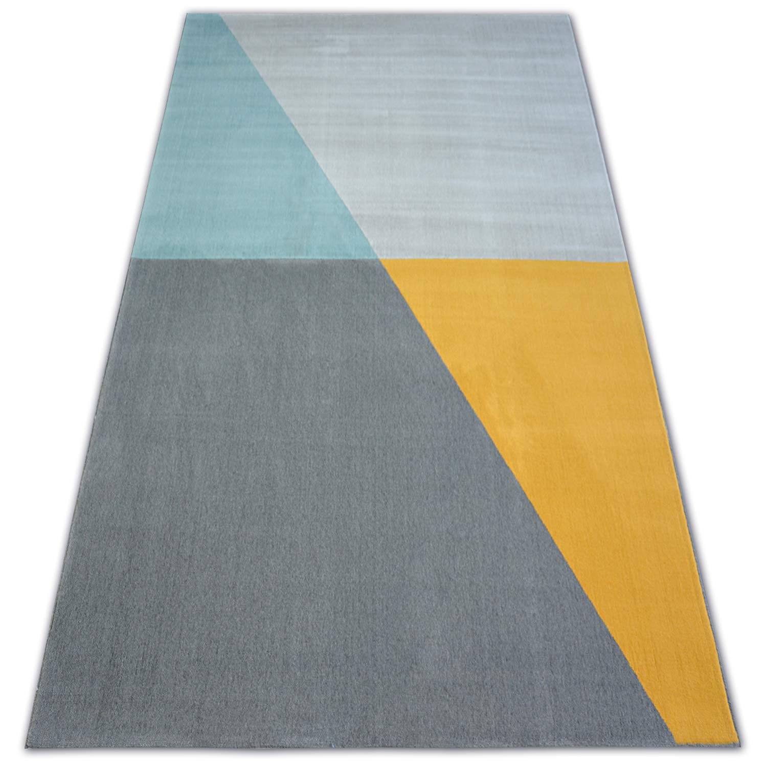 Tapis Scandi Trapèze Gris rugsx pour créer un coin lecture chaleureux et doux