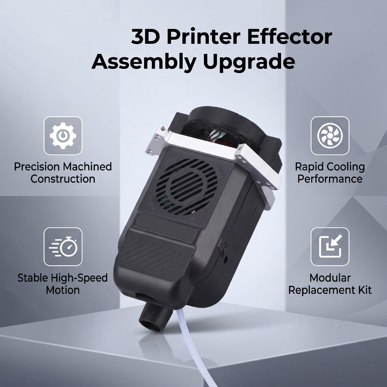 Cabezal Hotend para Impresora 3D, Ensamblaje de Extrusor con Movimiento