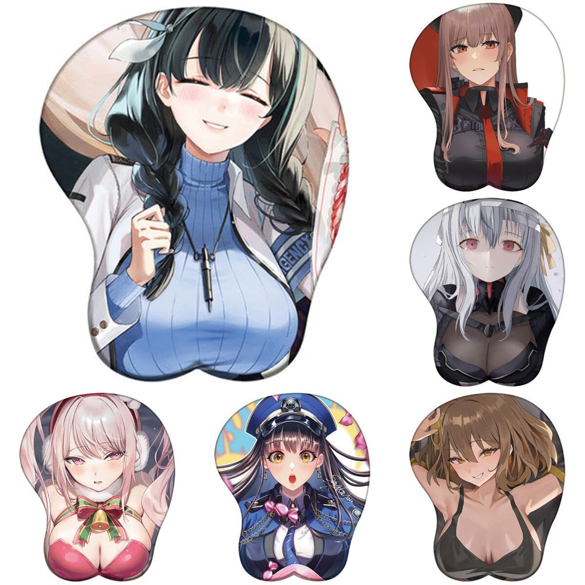 Amazon.co.jp: GWQ 勝利の女神 ニケ 3Dマウスパッド NIKKE おっぱい
