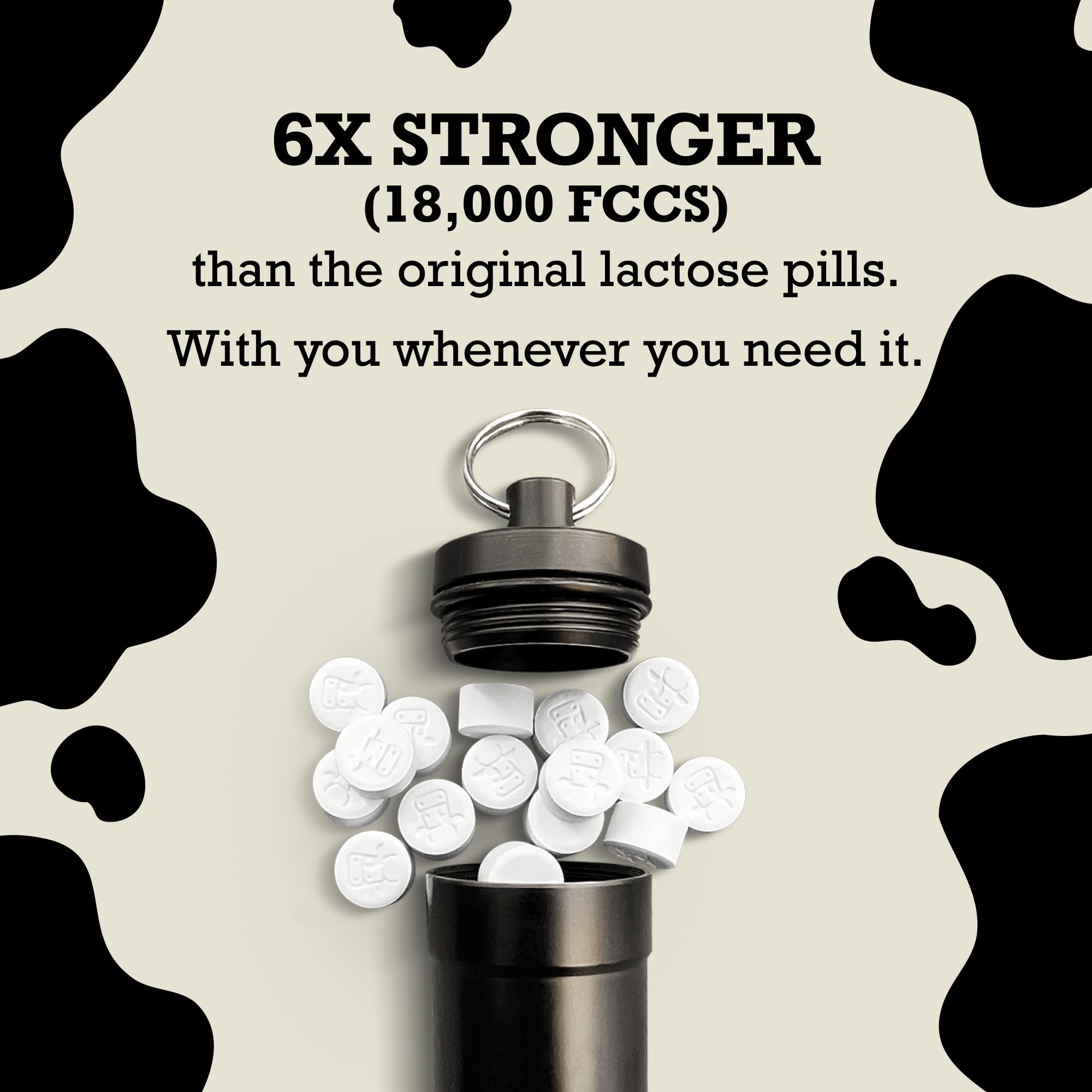 DairyPill Lactase Enzyme Pills for Lactose Intolerance, 18000 FCC, 30 Ct — Amazon image 4