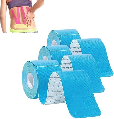 Cinta de kinesiología precortada, cinta deportiva para recuperación, deportes, fisioterapia atlética, lesiones, cinta atlética para alivio del dolor