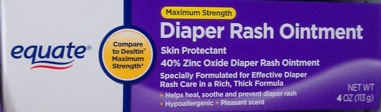equate baby diaper rash paste