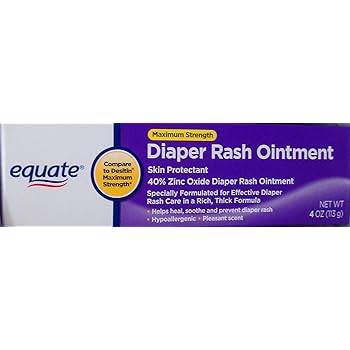 equate baby diaper rash ointment