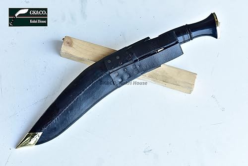 Miniatura 9 de GK&CO. Kukri House Genuino Kukri/Khukuri-13 Jungle o PRI Tipo British Gorkhas Issue, Auténtico Khukuri - Mango hecho a mano Nepal..