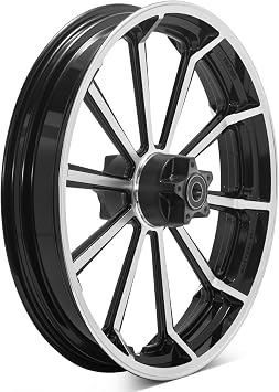 TOFR 21x 3.5 Front Wheel Rim Dual Discs Tubeless For Harley Touring Road King FLHR FLHRS FLHRC Street Glide FLHX FLHXS Road Glide FLTR FLTRXS Electra Glide FLHT Ultra Limited FLHTK 2009-2023