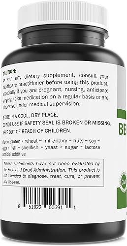 Miniatura 3 de Brieofood Propóleo de abeja 1000mg por porción - 120 cápsulas