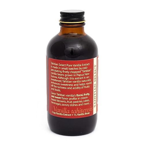 Miniatura 2 de Tahitian Gold - Extracto de vainilla pura - Selección de Tahití - Hecho de granos de vainilla tahitiana de alta calidad de Papúa Nueva Guinea - 4
