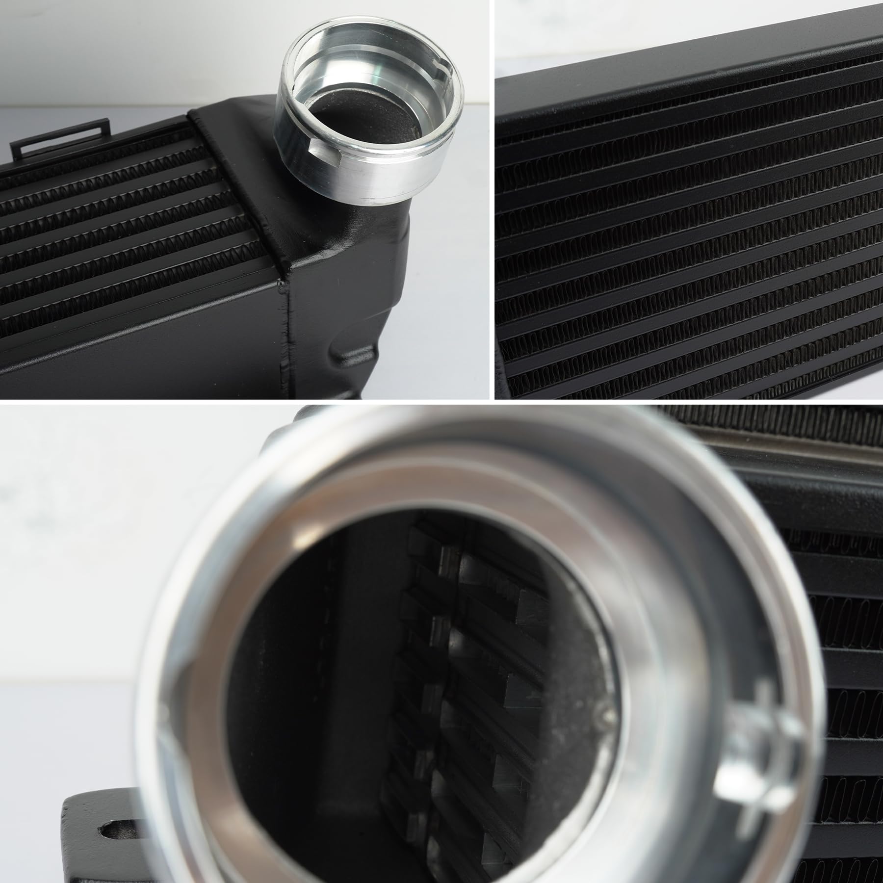 Wymiennik doładowania Pasuje do E90 E91 E92 E94 325D 330D 335D silnik wysokoprężny 2005-2013 przedni uchwyt chłodnicy aluminiowy intercooler