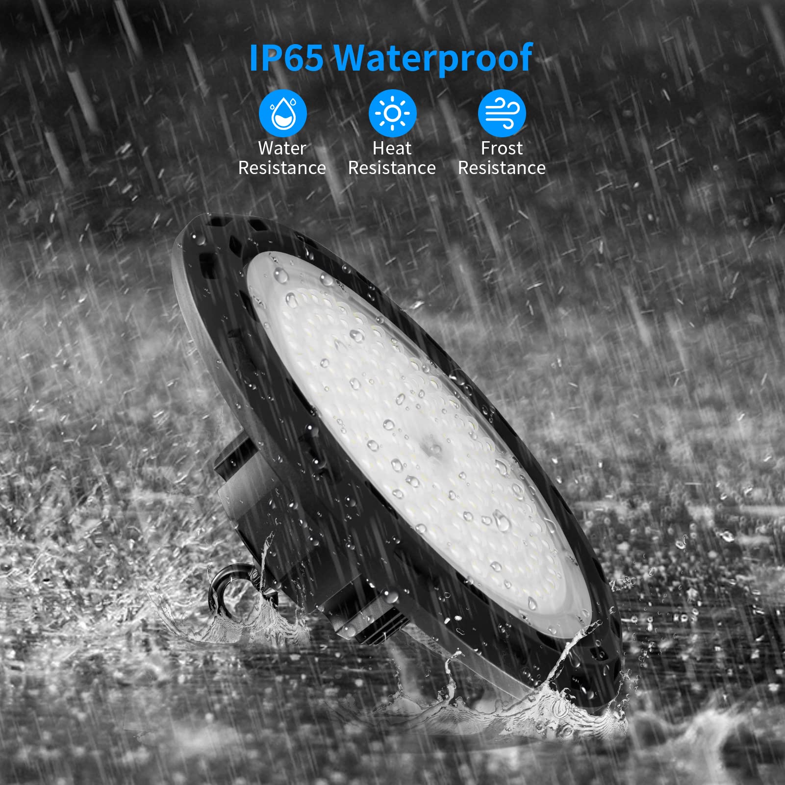 Viugreum LED High Bay Light 150W 10 Pack 1-10V Dimmable 5000K UFO High Bay Lights Equivalent to 600W — view 5