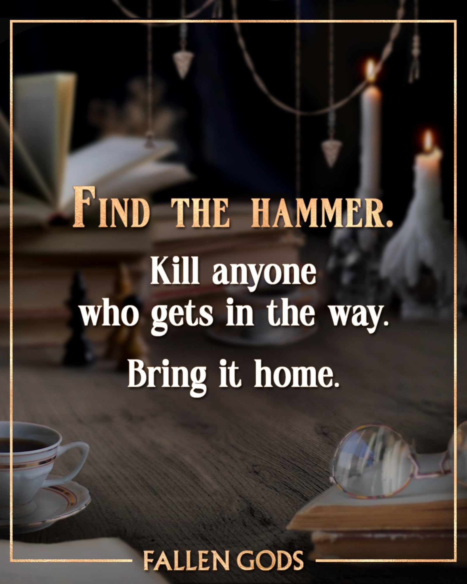 Condition photo showing New/Like New for Fallen Gods: A Dark Academia Urban Fantasy