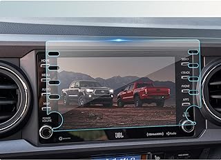 for 2023 Toyota Tacoma Screen Protector for 2020 2021 2022 2023 Toyota Tacoma (SR5 /Trail Special Edition/ TRD Sport /TRD Off-Road/ Limited/ TRD Pro) 8 Inch Navigation Display, Tacoma 2023 Screen Protector, 2023 Tacoma HD Screen Protector 9H Scratch Resistant