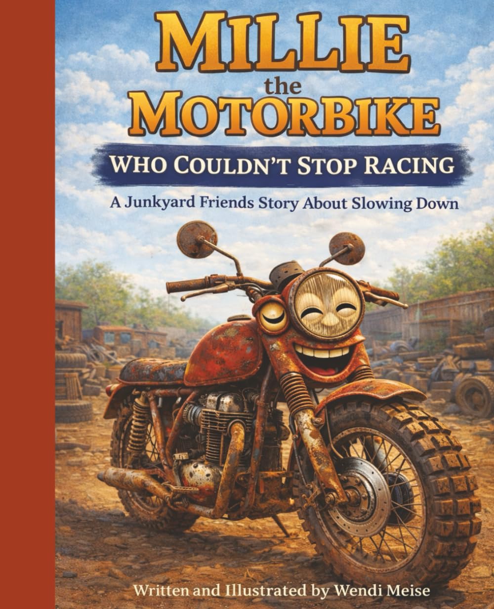 Millie the Motorbike Who Couldn't Stop Racing, A Heartwarming Junkyard Friends Story About Slowing Down, Self-Control, and Finding Your Own Pace: A ... tells a story. Every friend has a place.)