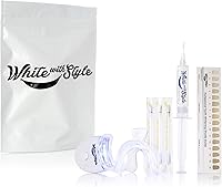 Vista 1 de White with Style - Set blanqueador de dientes para el hogar de calidad profesional, blanco brillante