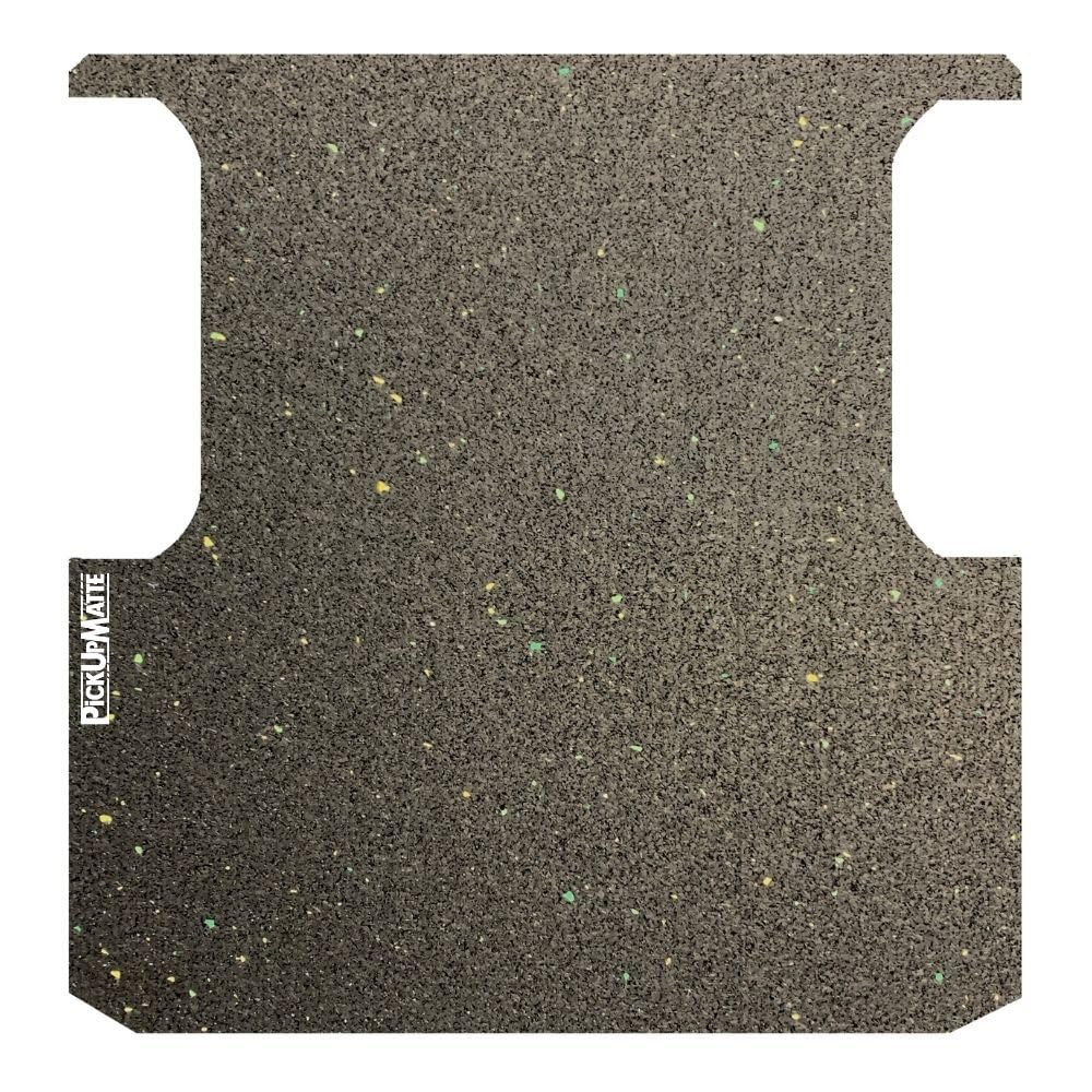 PIQUP PICKUPMATTE – Antirutschmatte für Toyota Hilux Revo, Doppelkabine OHNE Laderaumwanne (8. Gen., ab Bj. 2015) – 6 mm – passgenauer Ladeflächenschutz
