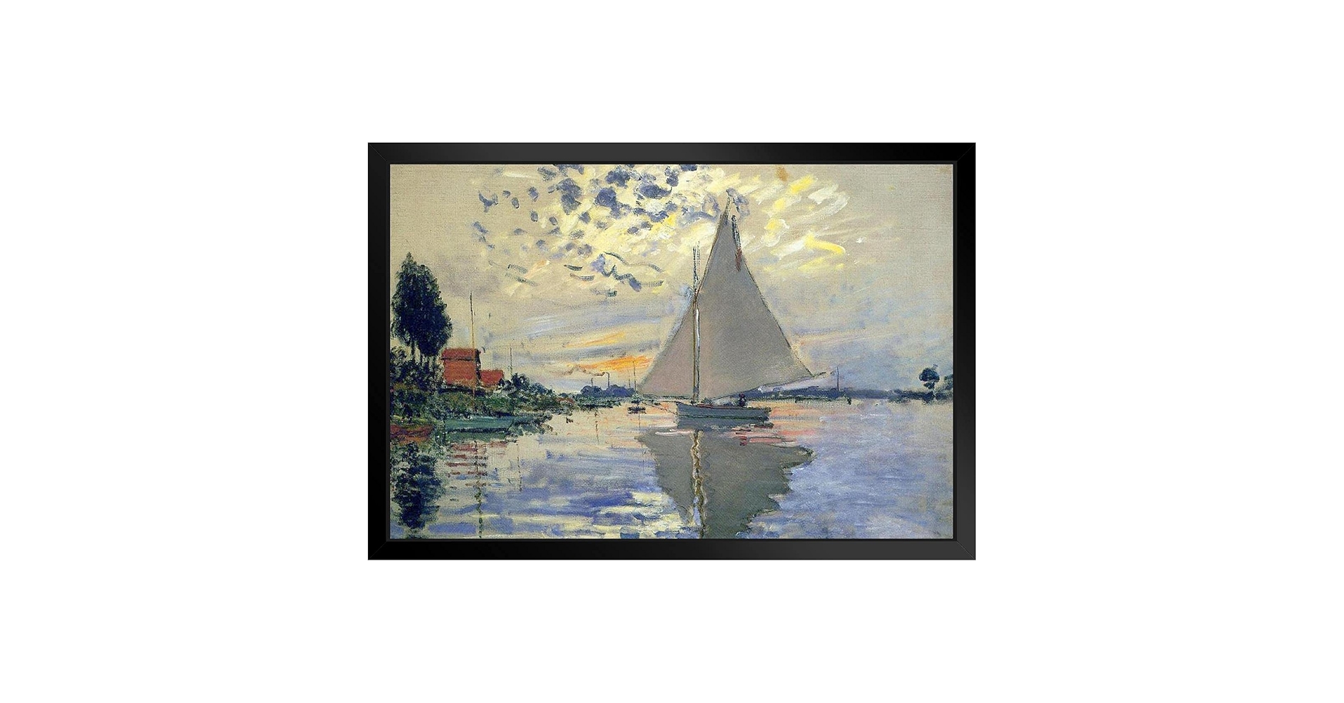 Amazon｜クロード・モネ Le Petit Gennevilliers ヨット