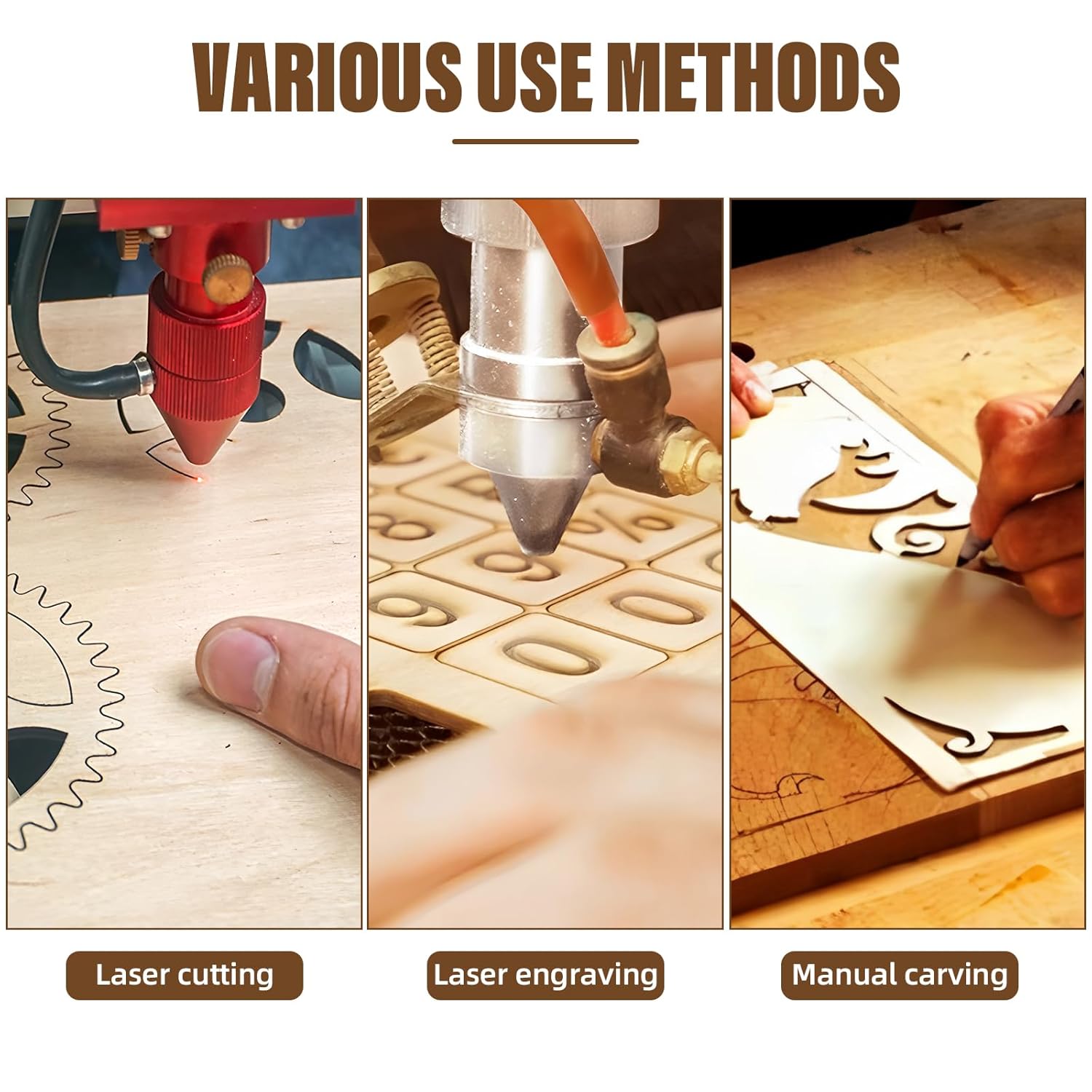 12 Pack Basswood Sheets 1/8, 3 mm Basswood for Laser Cutting, 12X12 Inches Unfinished Wood Sheets for Engraving/Crafts/DIY/Architectural Models/Drawing - Image 7