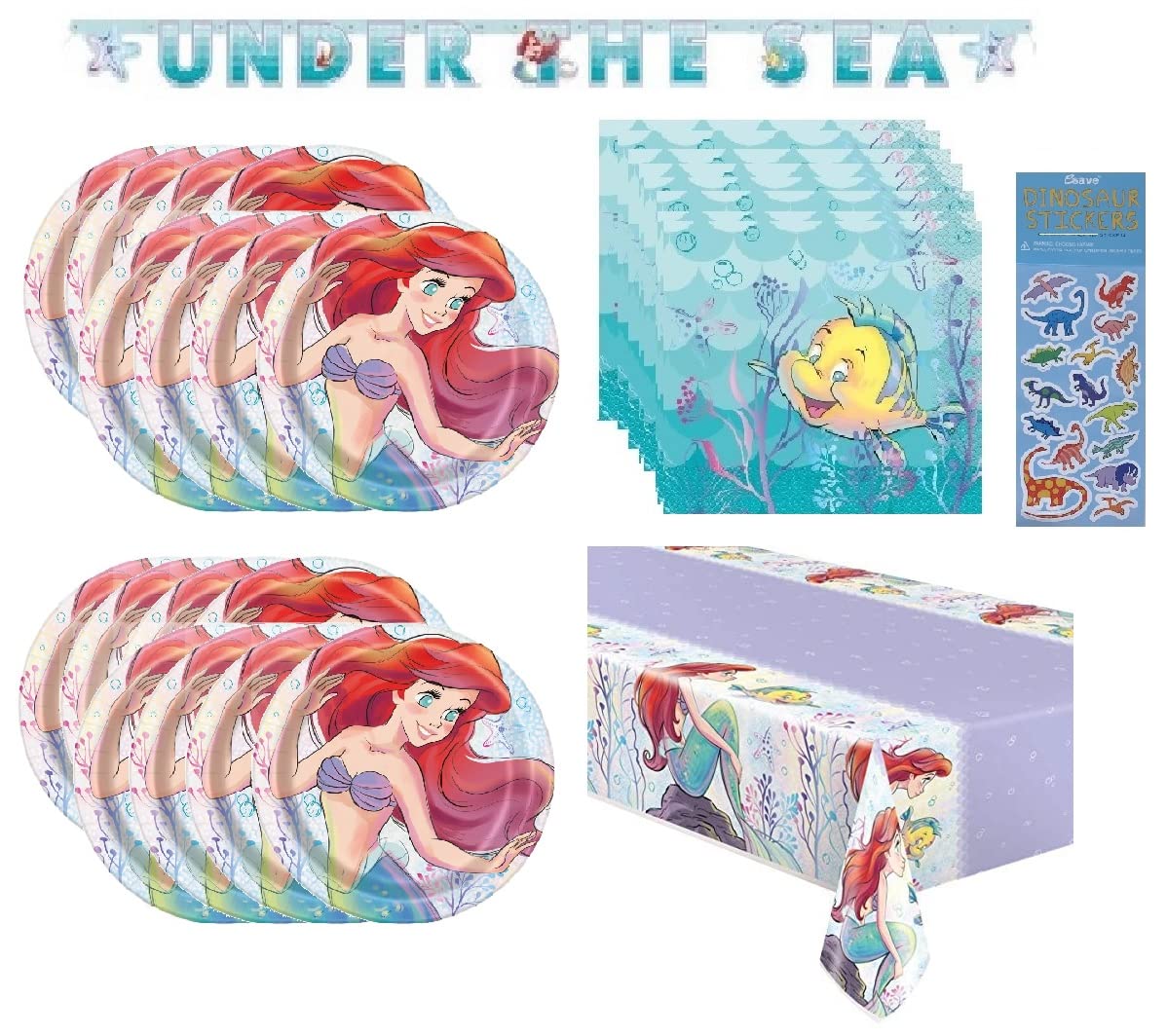 Amazon.com: The Little Mermaid Ariel Birthday Party Baby Shower