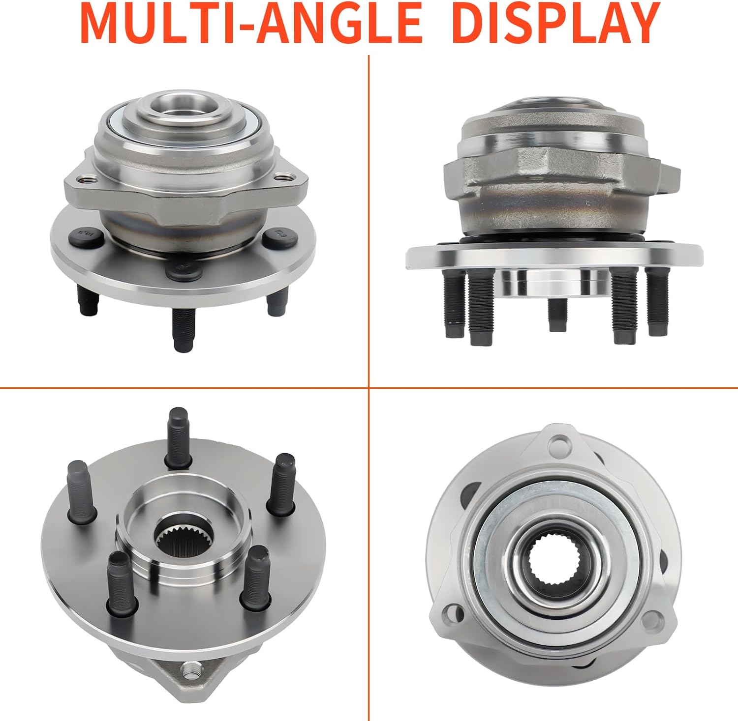 DRIVESTAR 513178 BR930325 Front Wheel Hub and Bearing Assembly for Jeep Liberty 2002-2005, 5 Lugs w/o ABS