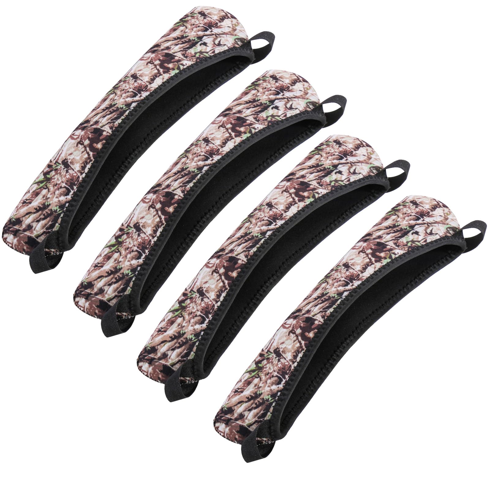 Yutetuter 4-Pack Scope Cover Waterproof Neoprene Scope Covers Optics Lens Cover 12