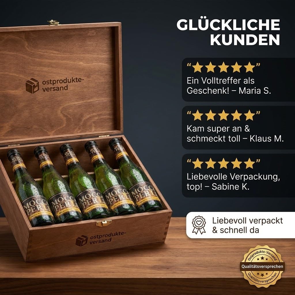 24x Rotkäppchen Sekt Piccolo Mocca Perle – Aromatisches Arrangement aus prickelndem Sekt & feiner Kaffeenote – Einzigartiges Geschmackserlebnis