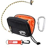 Rough Enough Credit Card Holder Wallet for Men Teen Boys with Neck Lanyard Zipper Coin Pocket Accordion Black Cordura