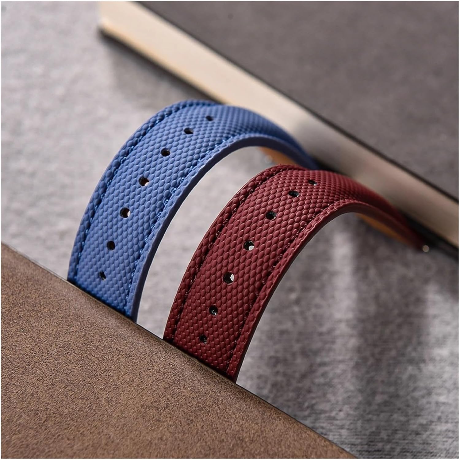 Coated Sailcloth Strap 18/19/20/22mm Sport Fabric WristBand Universal Accessories For Smart Watch