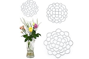 3 Pcs Small Metal Flower Frogs for Flower Arrangements