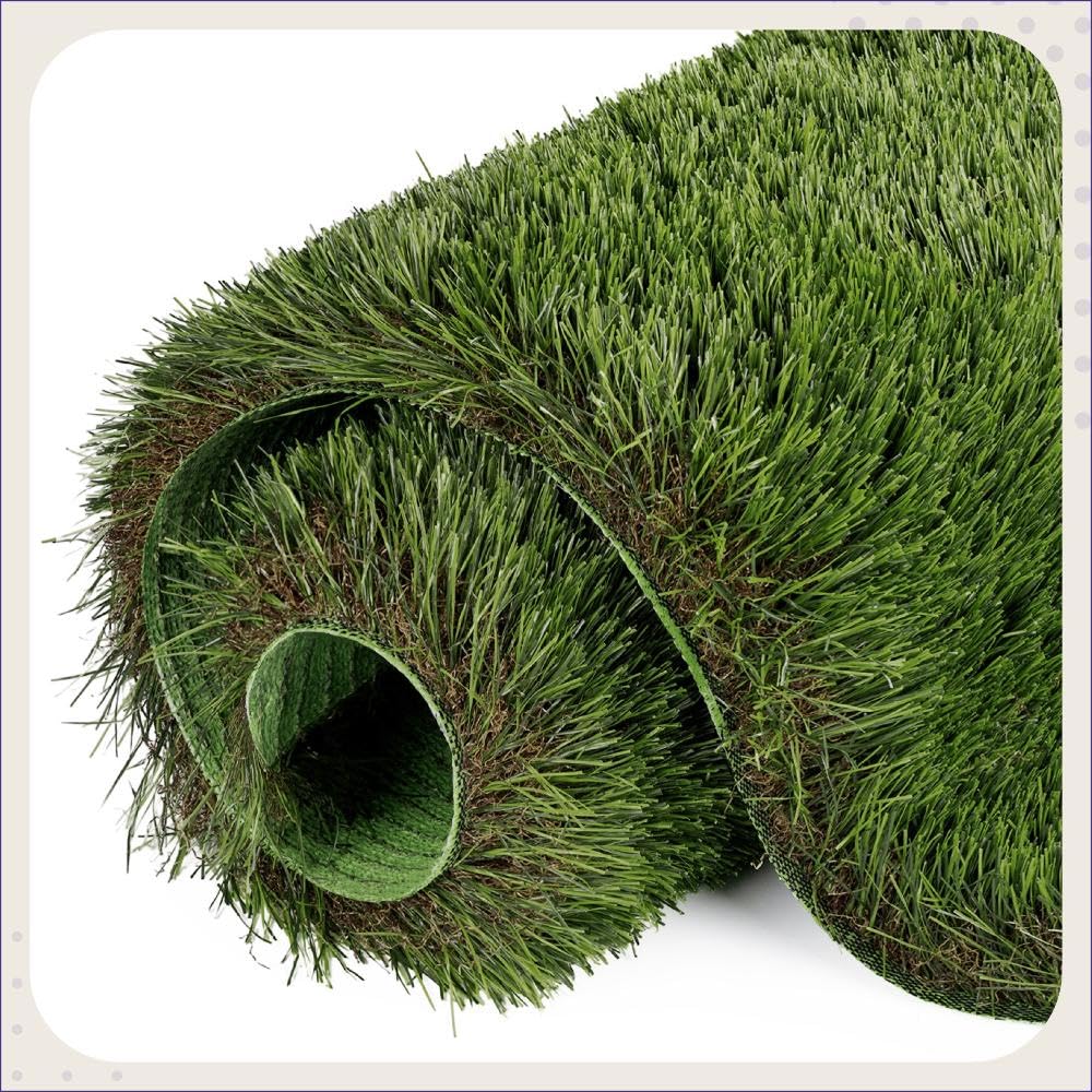 Wakefit Artificial Grass | High Density & Soft | 4 Tone Green Grass | Use As Balcony Garden | Door Mat | 35MM Thick | 2x3 FT-image-47