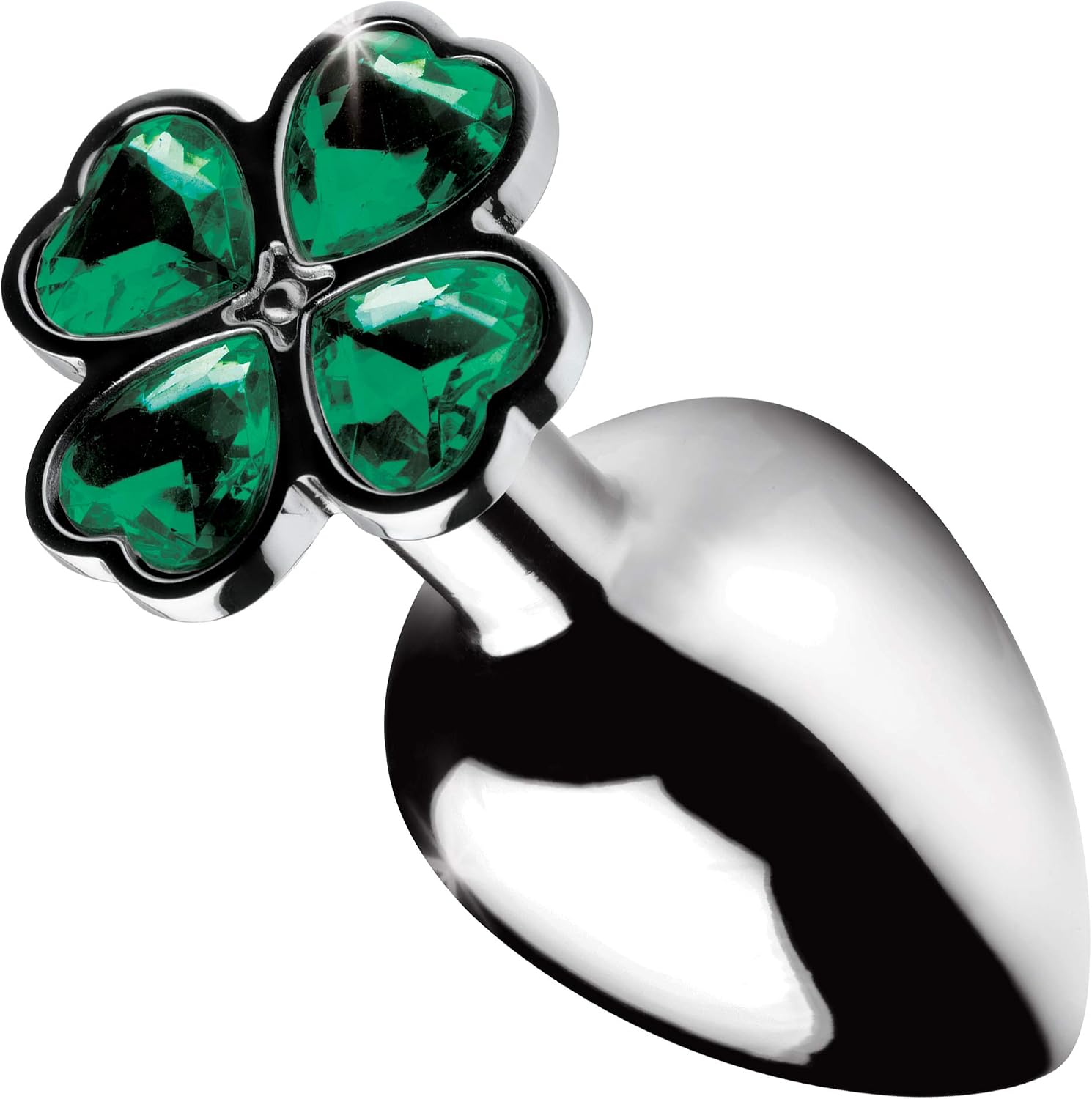Lucky Clover Gem Anal Plug - Large