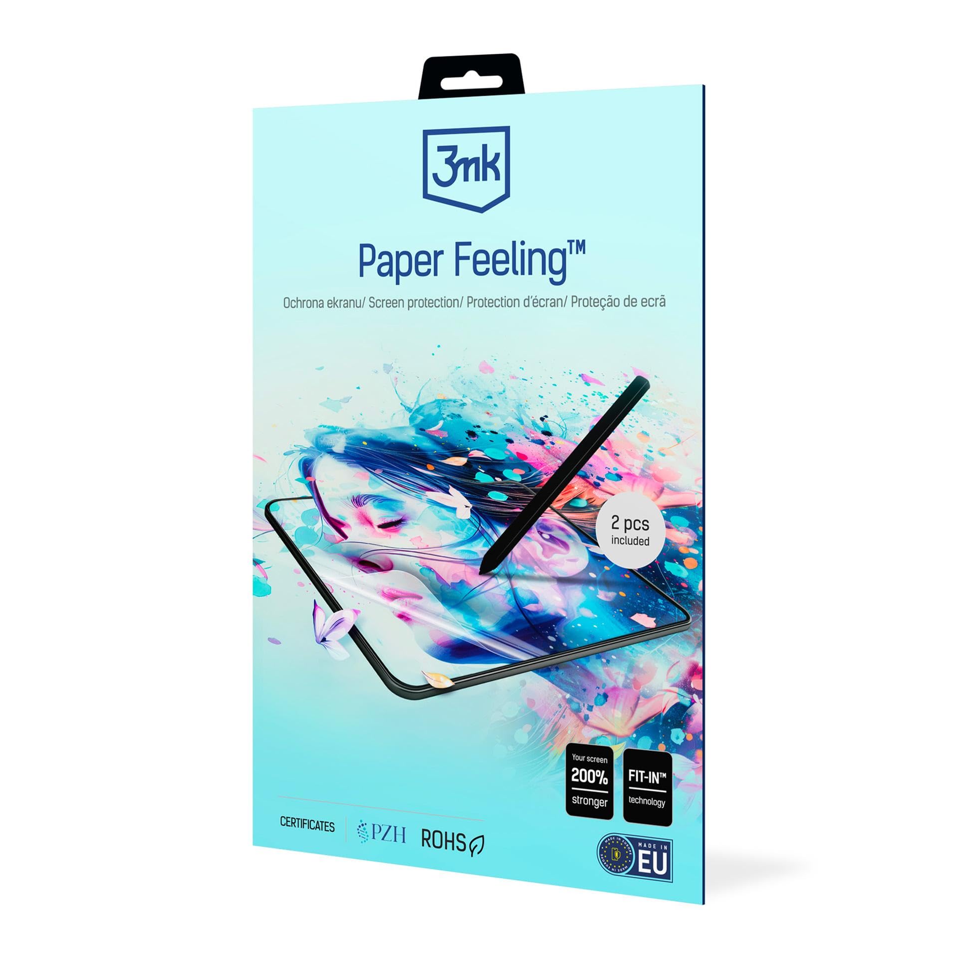 [2 pièces] Film de protection d'écran pour Samsung Galaxy Tab S9+ - 3MK Paper Feeling