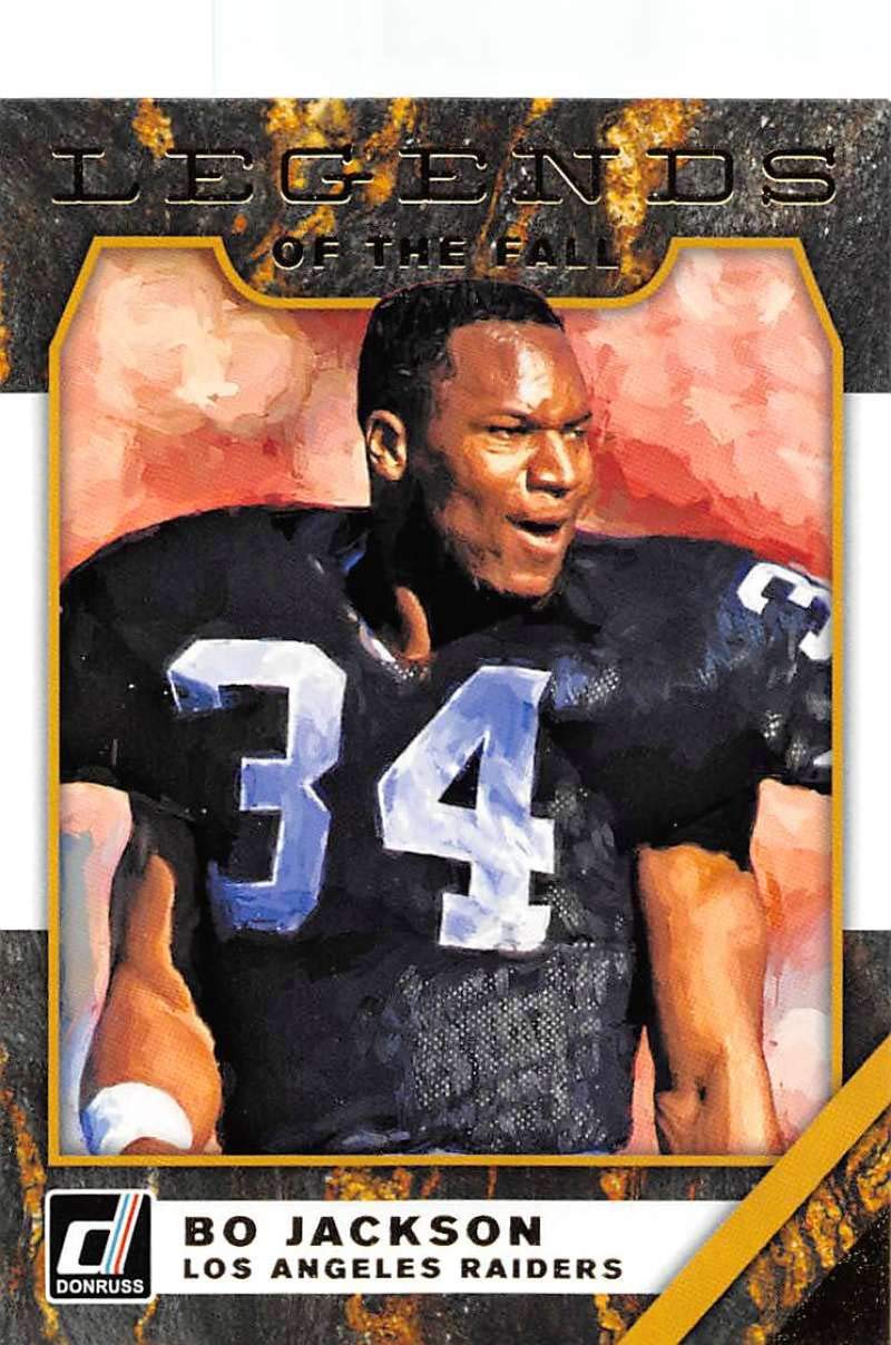 Amazon.com: 2019 Donruss Legends of the Fall #7 Bo Jackson Los Angeles  Raiders Football Card : Collectibles & Fine Art