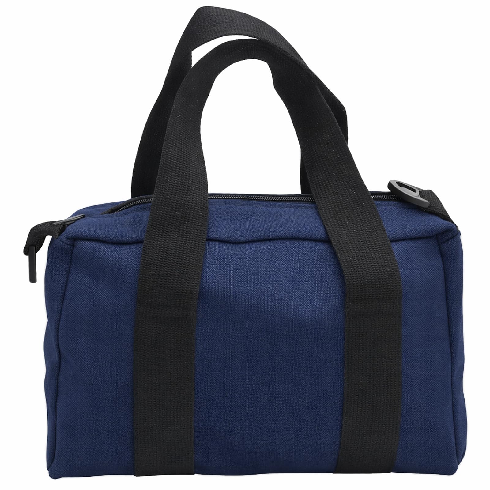 Wide Mouth Tool Bag, Heavy Duty Canvas Tool Storage Bag, Large Capacity Handbag, Multi-function Tool Organizer Tote Bag for Storage Wrenches Pliers (Navy Blue, 18 Inch)