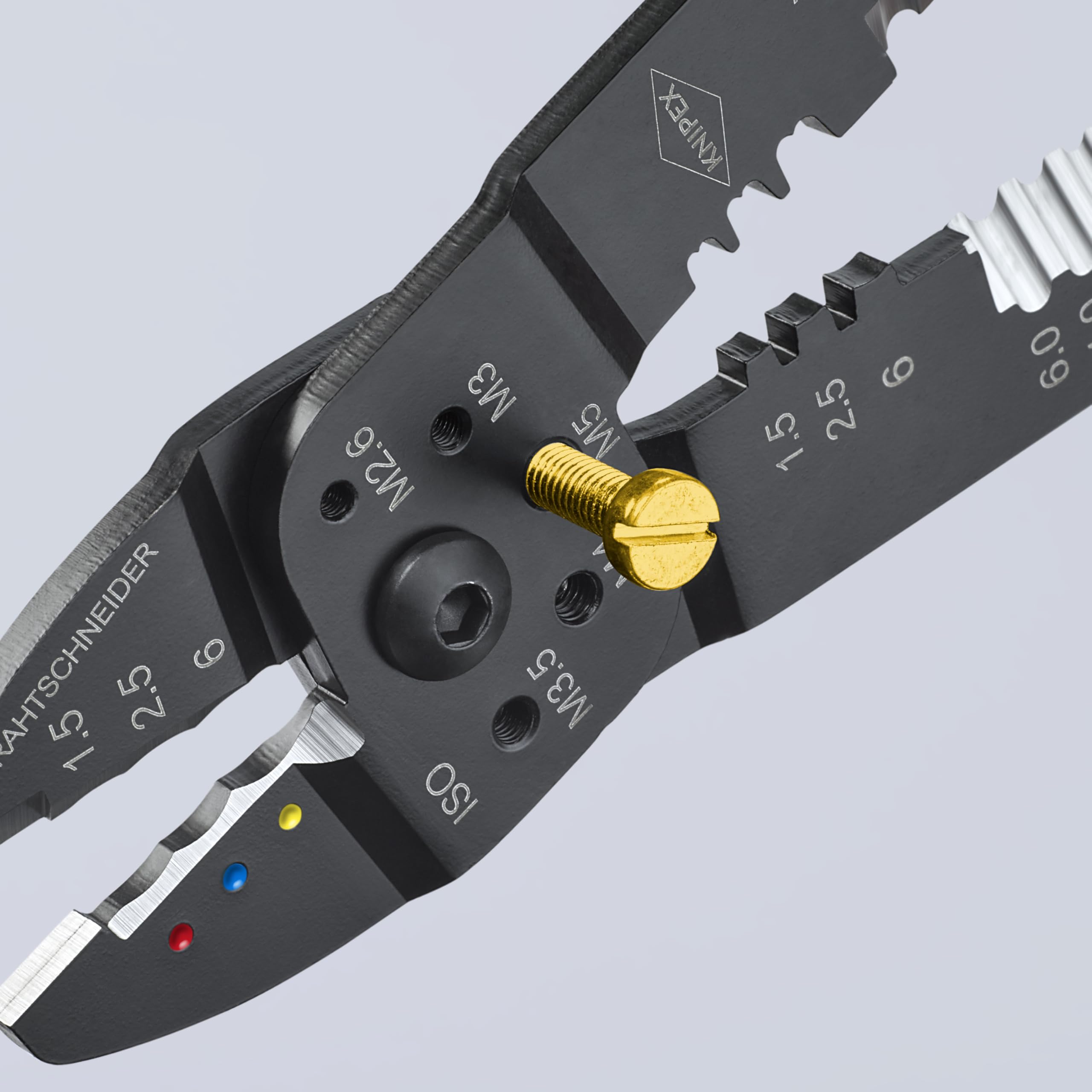 Knipex herramientas 97 22 240 crimpadora alicates