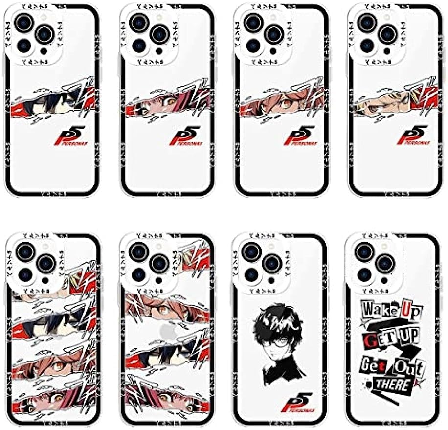 ペルソナ5 雨宮蓮　ジョーカー　サンリオ　手帳型スマホケース ペルソナ5 雨宮蓮 ジョーカー サンリオ 手帳型スマホケース ペルソナ5