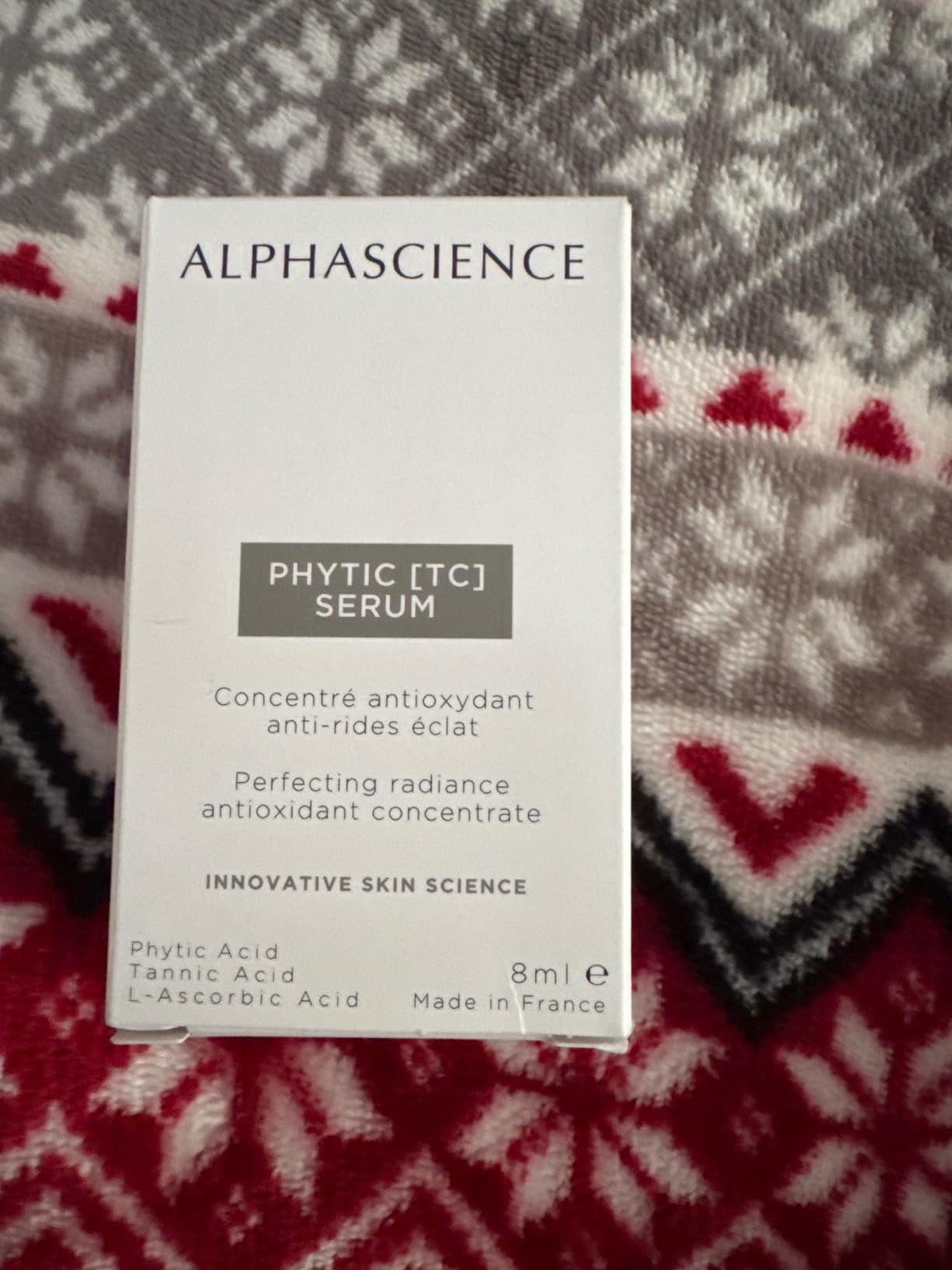 ALPHASCIENCE PHYTIC TC SERUM - Helps Reduce Signs of Aging, Wrinkles, Acne Scars & Fine Lines - for Oily & Acne Prone Skin - Free of Fragrances, Preservatives, and Alcohol - 30 ml / 1 fl. oz