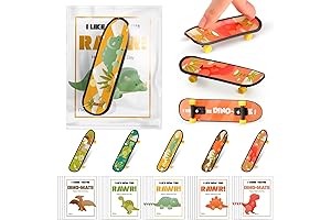 Mini Skateboard Valentines for Kids Class Party Favors