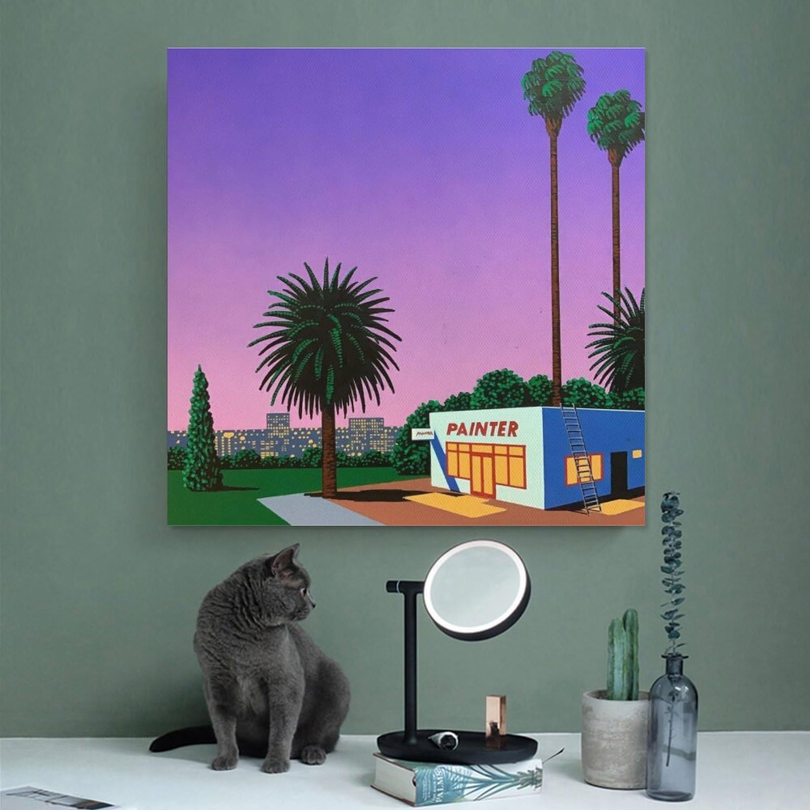 Amazon.co.jp: 永井博 ながいひろし イラストレーター イラストアート