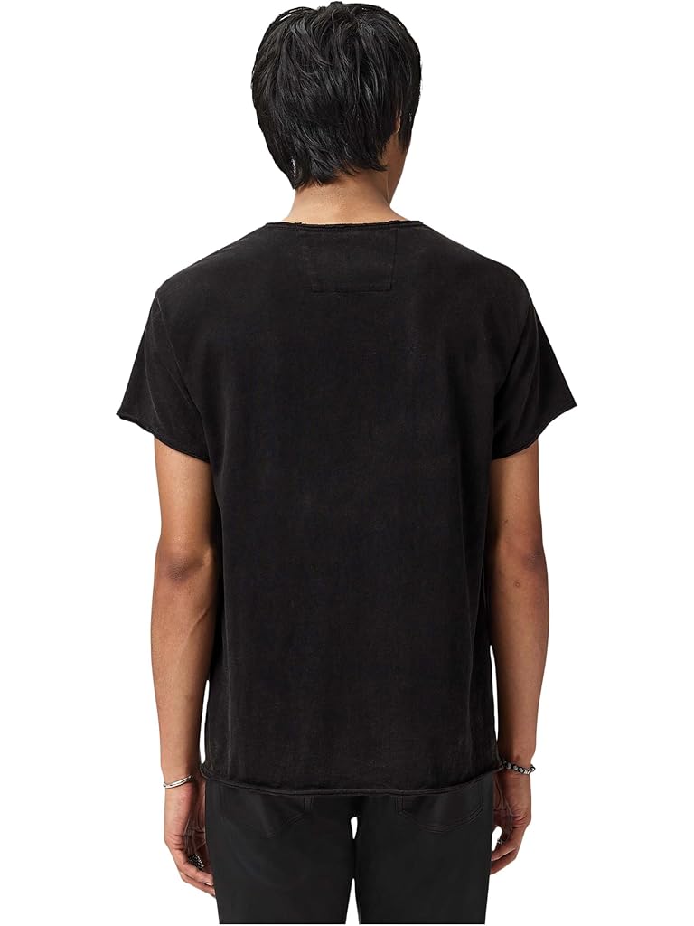 Black John Varvatos Skull Sculpture Tee KG7197R25