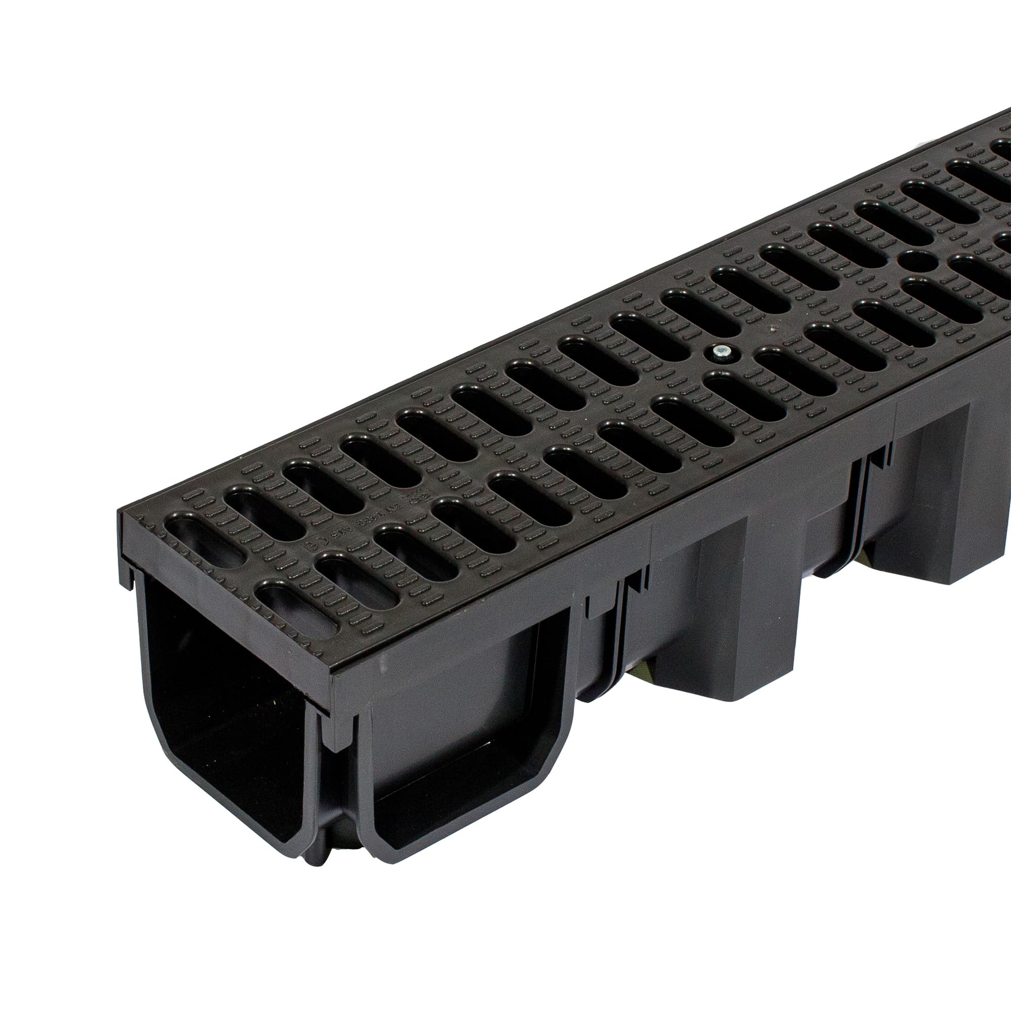 ScarMaxx - Entwässerungsrinne Set - Bodenrinne - Stegrost Classic Schwarz - Bild 4 von 91