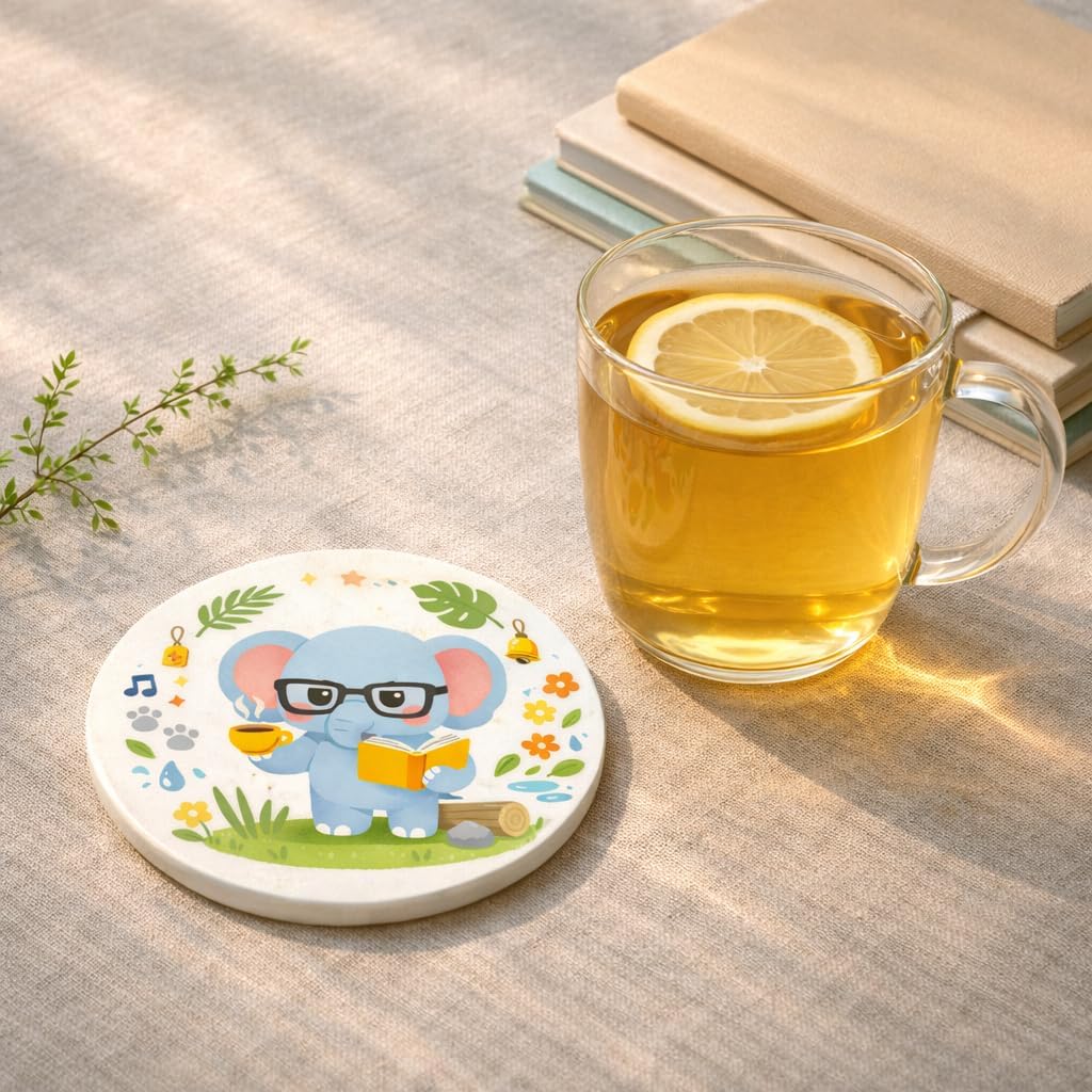 Elephant Gifts,Elephant Lover Gift Stuff, Funny Decor, Birthday Gifts for Men, Women, Office Coworker, Friend - Image 3